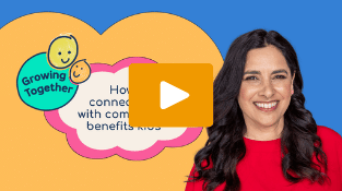 View the video 'How connecting with community benefits kids' on the ABC Kids website