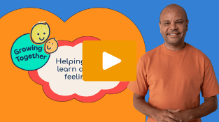 View the video 'Helping kids learn about feelings' on the ABC Kids website