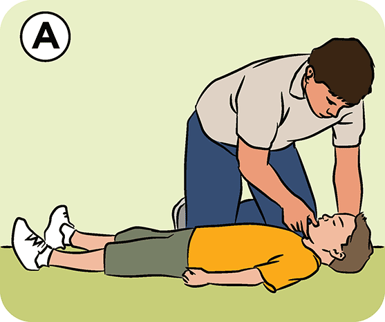 child cpr clipart