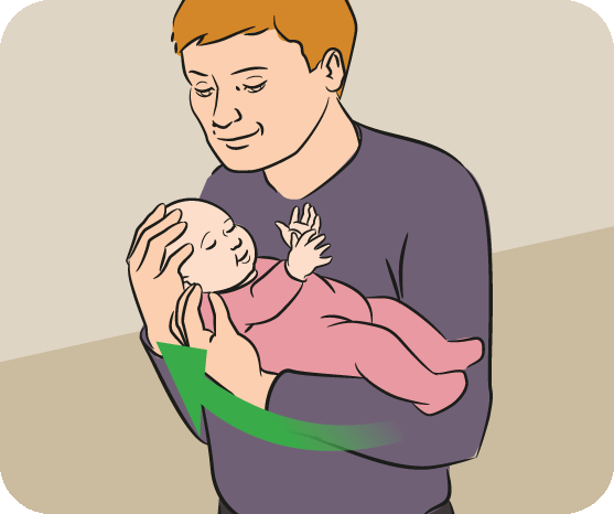 How to hold a baby: in pictures | Raising Children Network