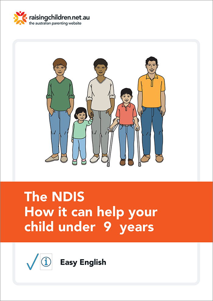 NDIS in Easy English - how it can help your child under 9 years