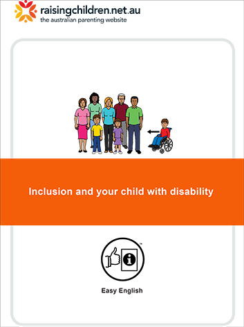 Inclusion and your child with disability