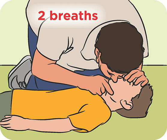 child cpr clipart