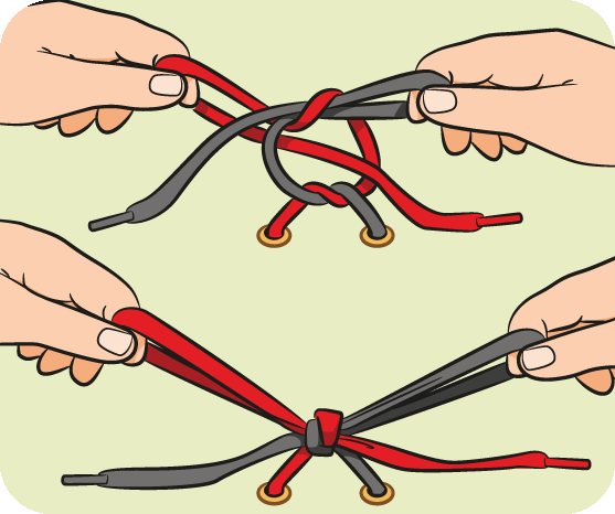 how to teach kids to tie shoelaces