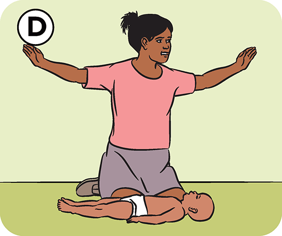 child cpr clipart