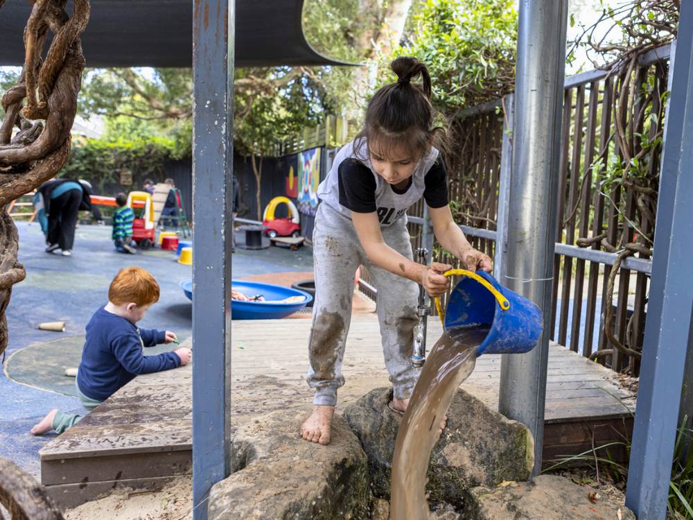 Outdoor play for children