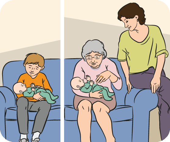 Safe, Gentle Ways to Hold a Baby