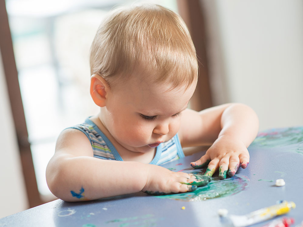 Infant and Toddler Activity Pages: Mess Free Paint - Child & Family  Development