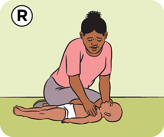 2 rescuer deals infant cpr