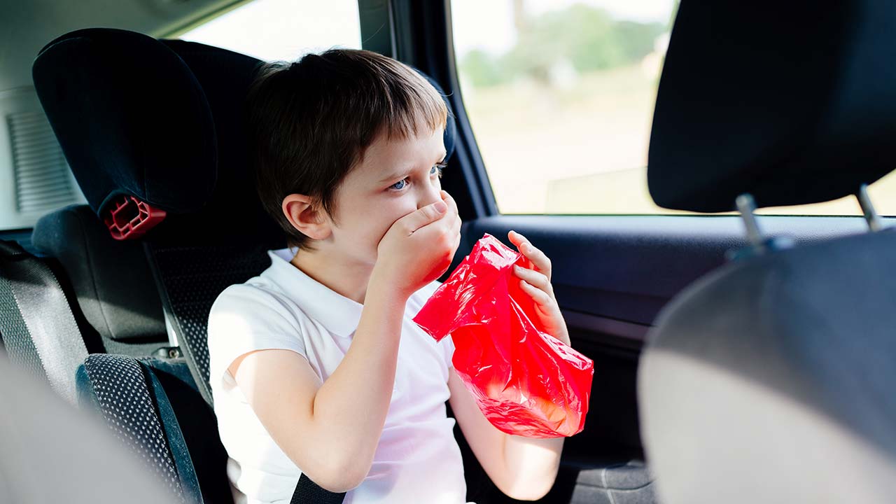 Motion sickness: babies, children & teens