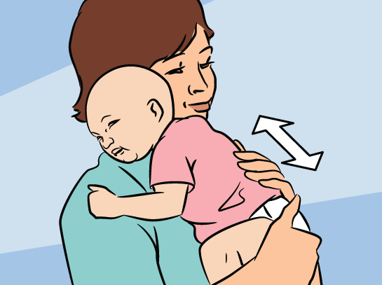 Soothing a crying baby: picture guide | Raising Children Network
