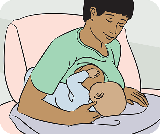 Comfortable Nursing Positions That Make Breastfeeding Easier – babybub |  Maternity & Beyond