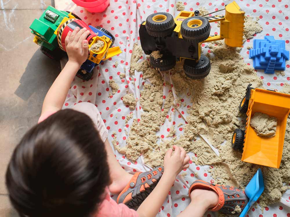 Sand Tray Disability Autism Activity