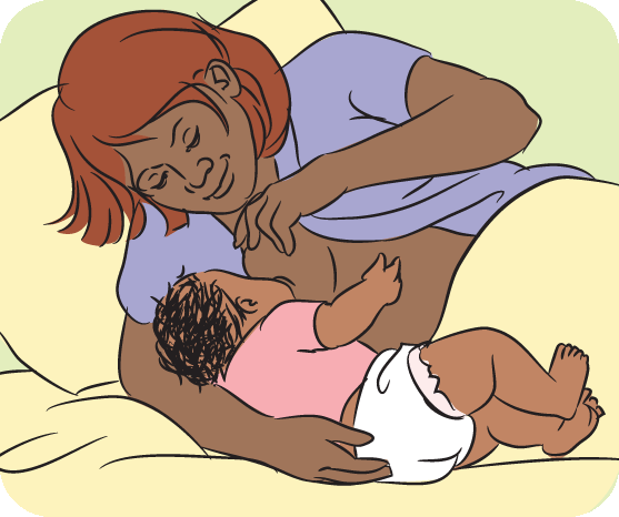 Breastfeeding positions guide: in pictures